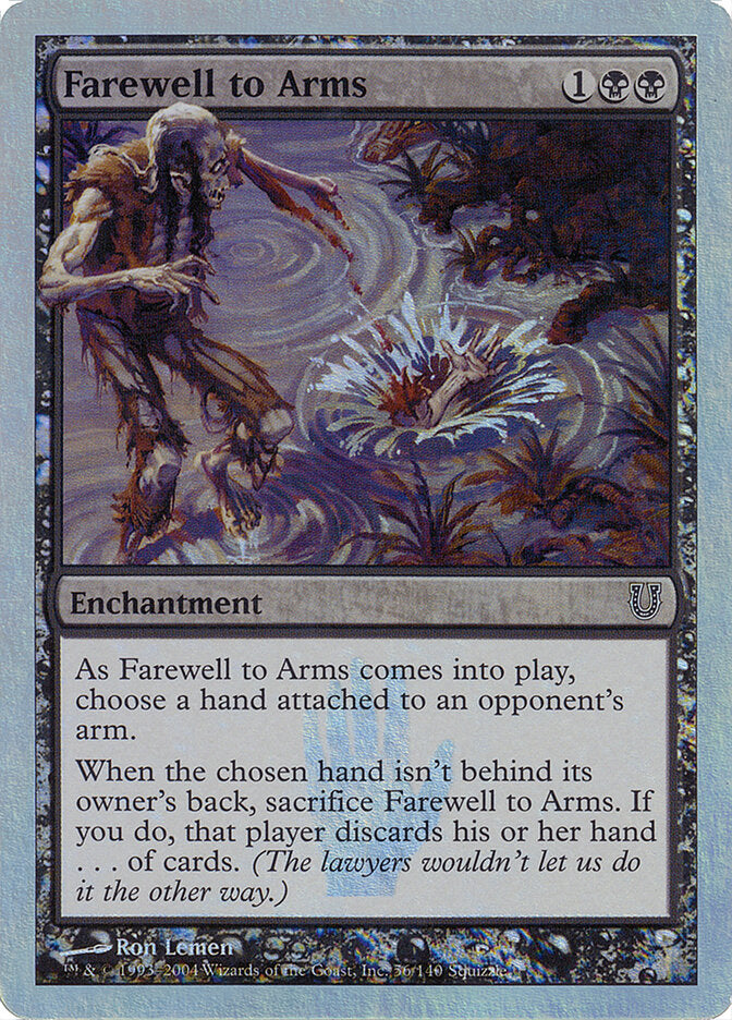 Farewell to Arms (Alternate Foil)