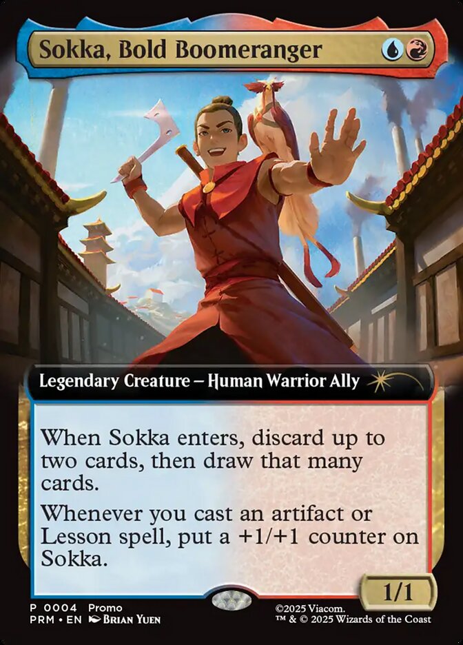 Sokka, Bold Boomeranger (Extended Art)