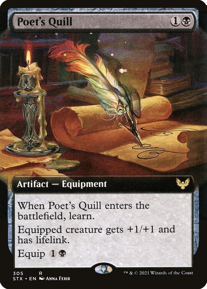 Poet's Quill (Extended Art)
