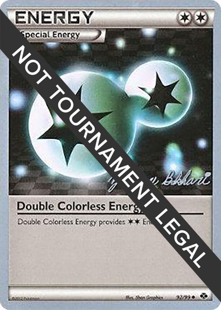 Double Colorless Energy - 2012 (Zachary Bokhari)