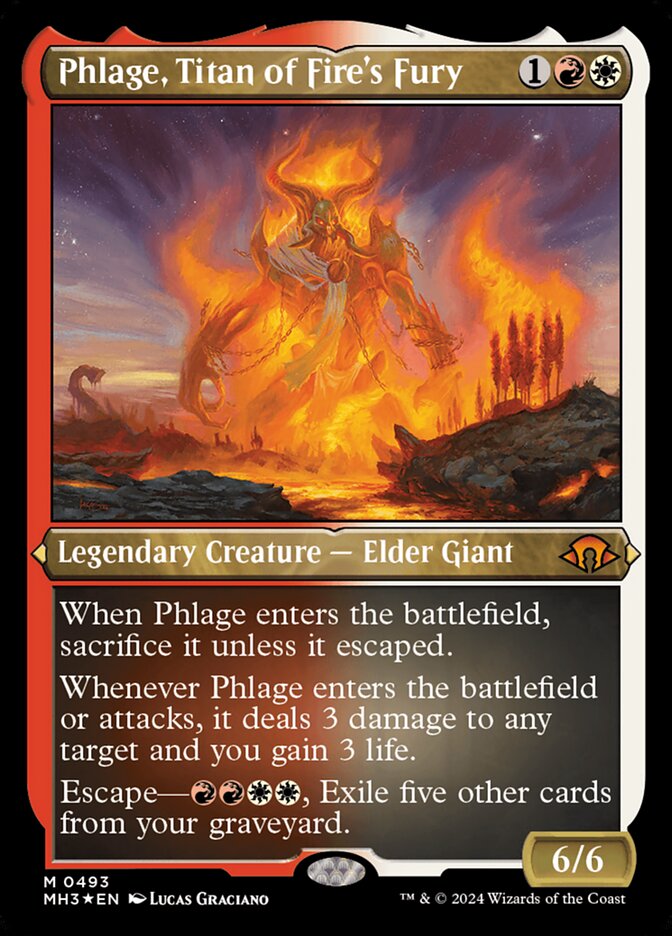 Phlage, Titan of Fire's Fury (Foil Etched)