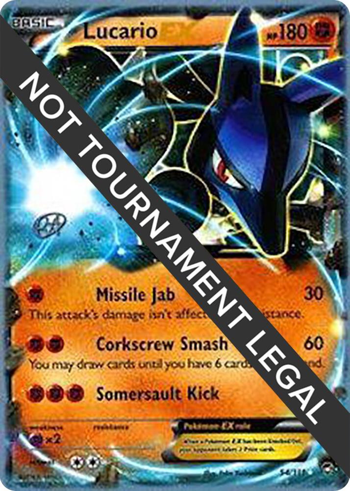 Lucario EX - 2015 (Rowan Stavenow)