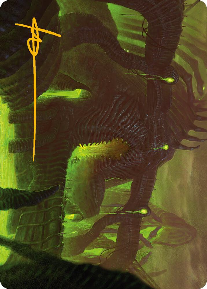 The Dross Pits Art Card (Gold-Stamped Signature)