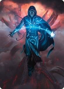Jace, the Perfected Mind Art Card (15/81)