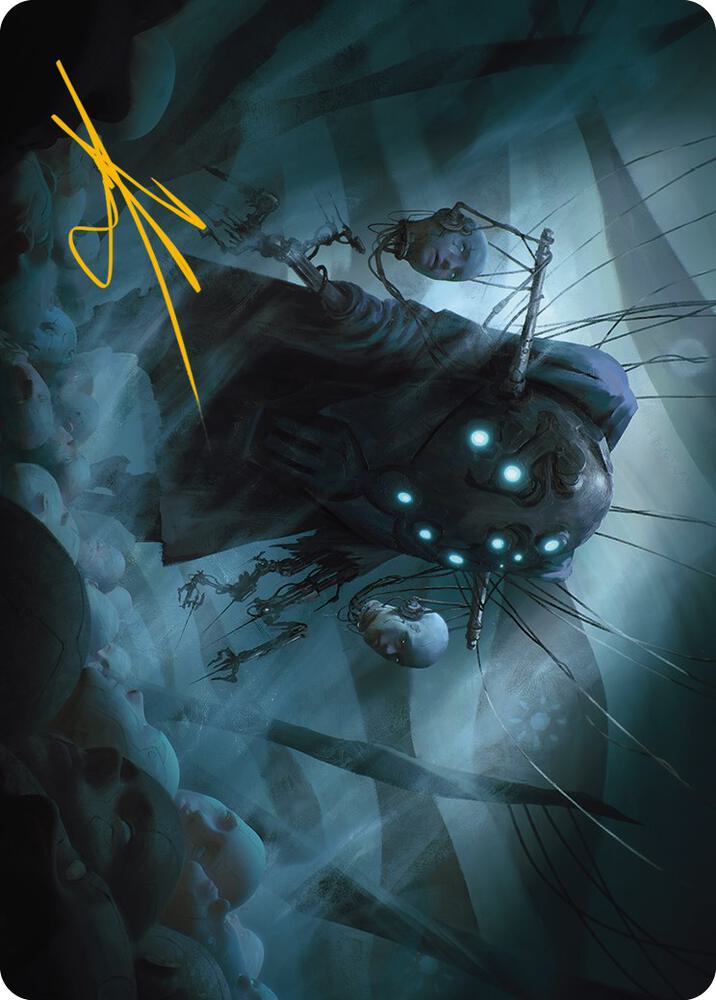 Meldweb Curator Art Card (Gold-Stamped Signature)