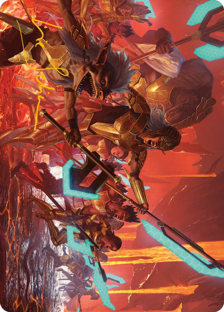 Roar of Resistance Art Card (Gold-Stamped Signature)
