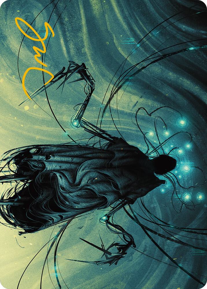Ichor Synthesizer Art Card (Gold-Stamped Signature)