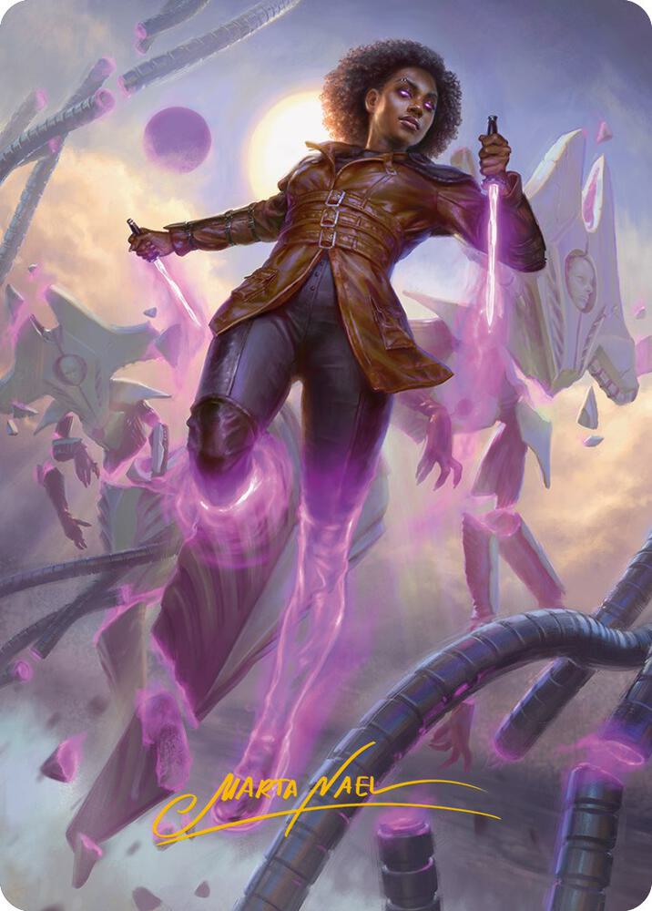 Kaya, Intangible Slayer Art Card (Gold-Stamped Signature)
