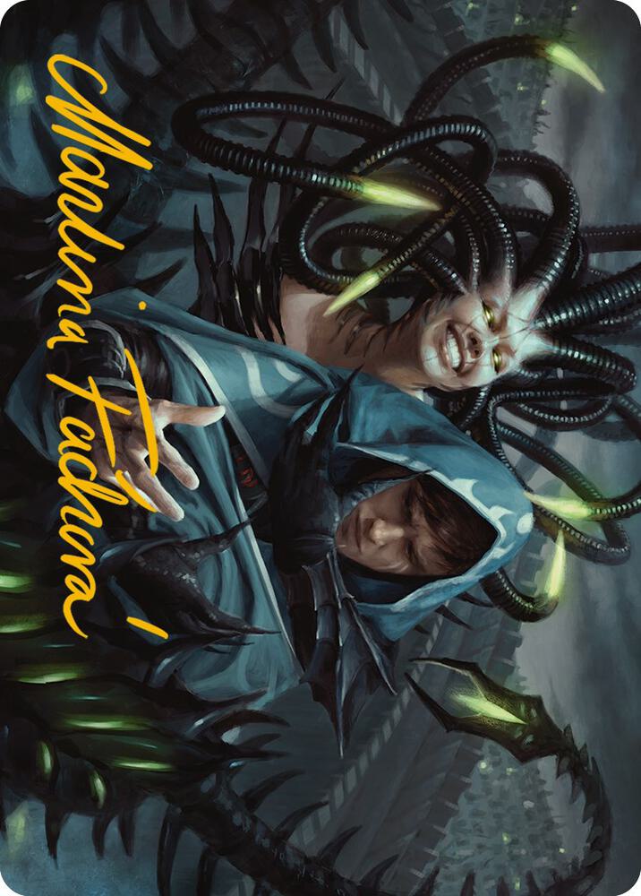 Phyrexian Arena Art Card (Gold-Stamped Signature)