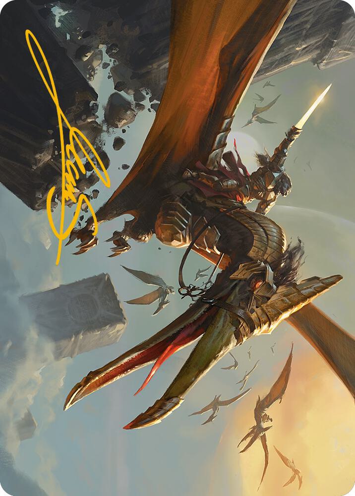 Skyhunter Strike Force Art Card (Gold-Stamped Signature)