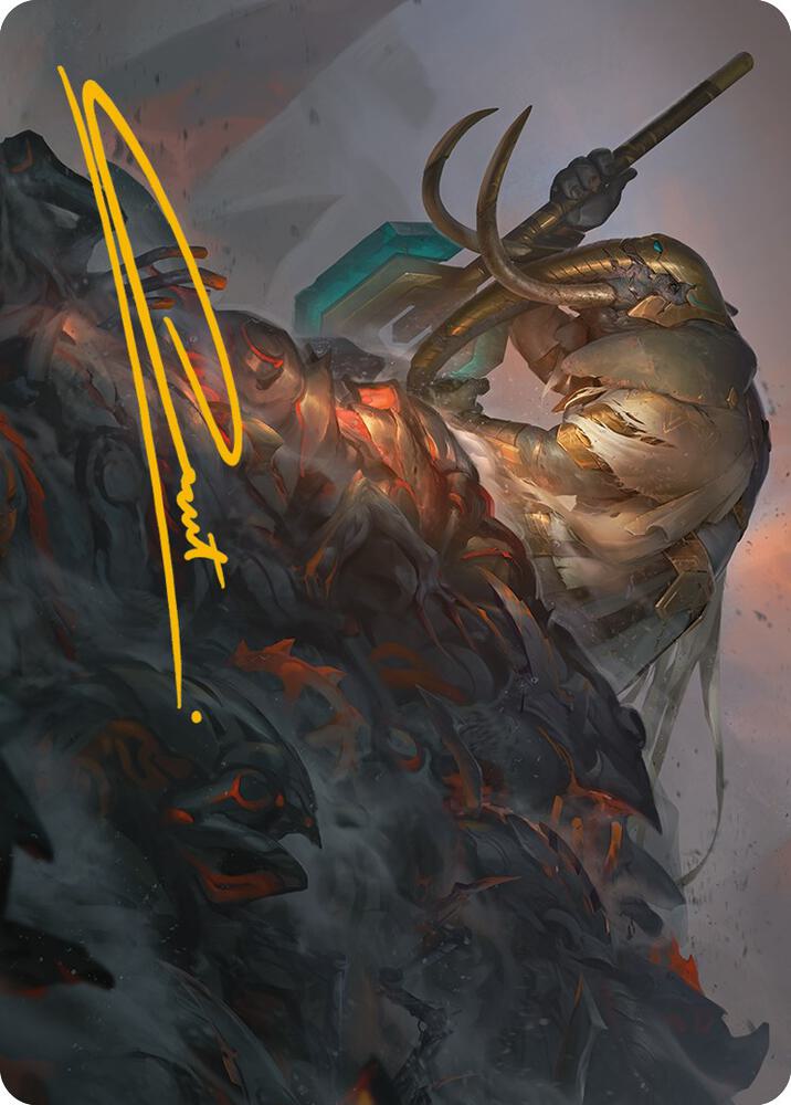 Against All Odds Art Card (Gold-Stamped Signature)