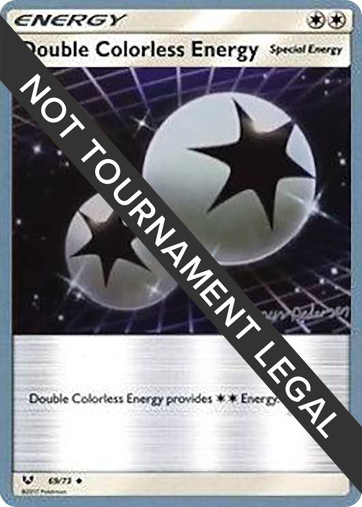 Double Colorless Energy - 2018 (Magnus Pedersen)