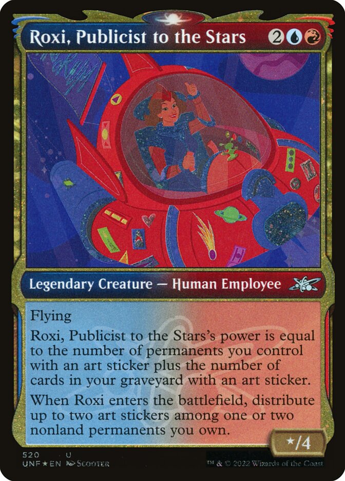 Roxi, Publicist to the Stars (Showcase) (Galaxy Foil)