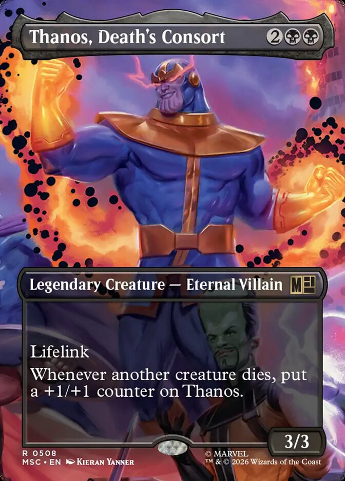Thanos, Death's Consort (Borderless)