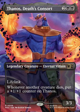 Thanos, Death's Consort (Borderless) - Magic: The Gathering