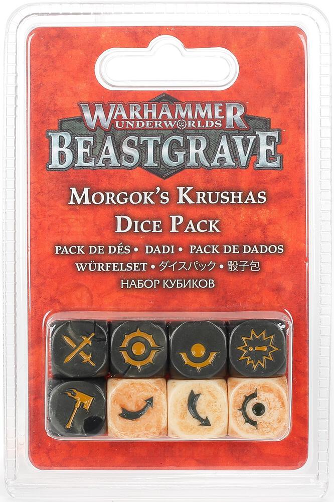 Warhammer: Underworlds - Morgok's Krushas Dice Pack (8-Pack)