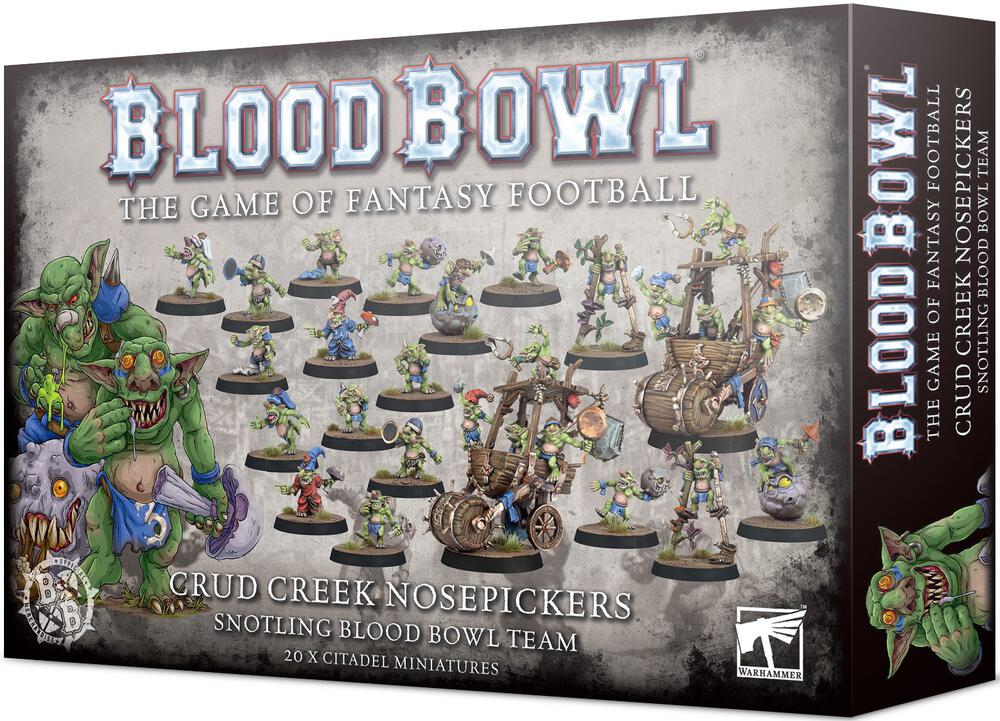 Blood Bowl: Crud Creek Nosepickers - Snotling Blood Bowl Team