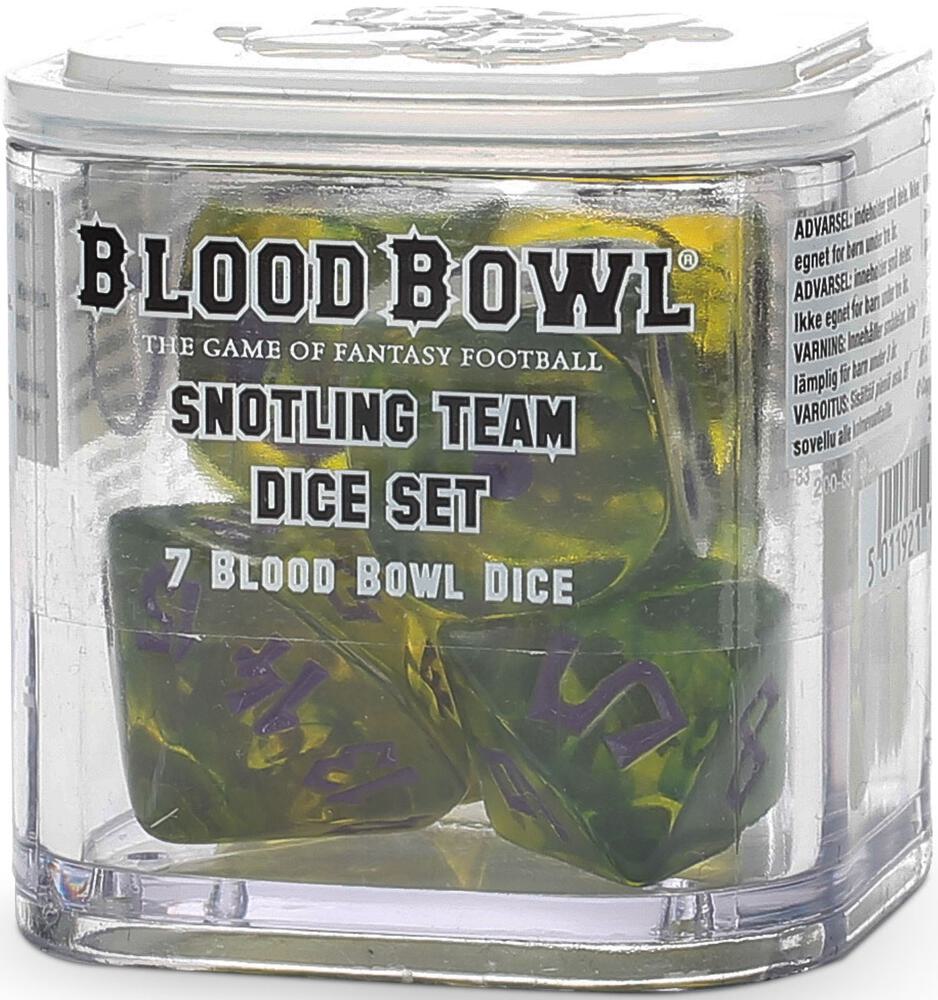 Blood Bowl: Snotling Team Dice Set (7-Pack)