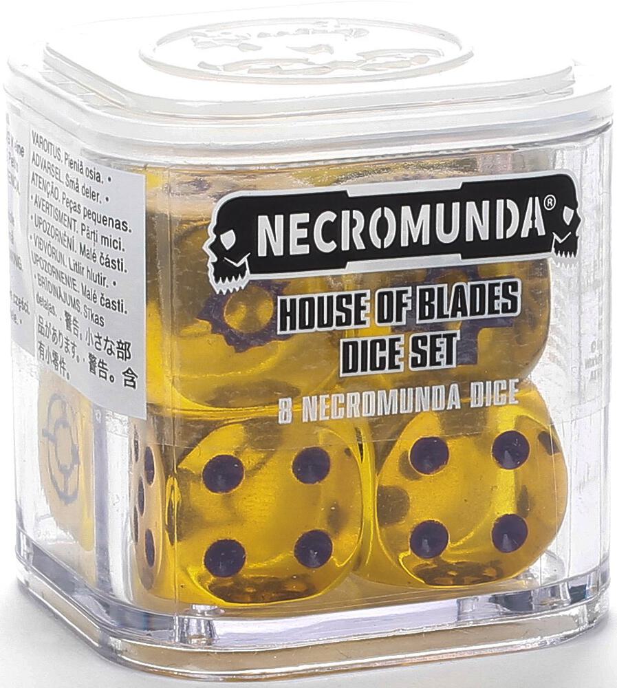 Necromunda: House of Blades Dice Set (8-Pack)