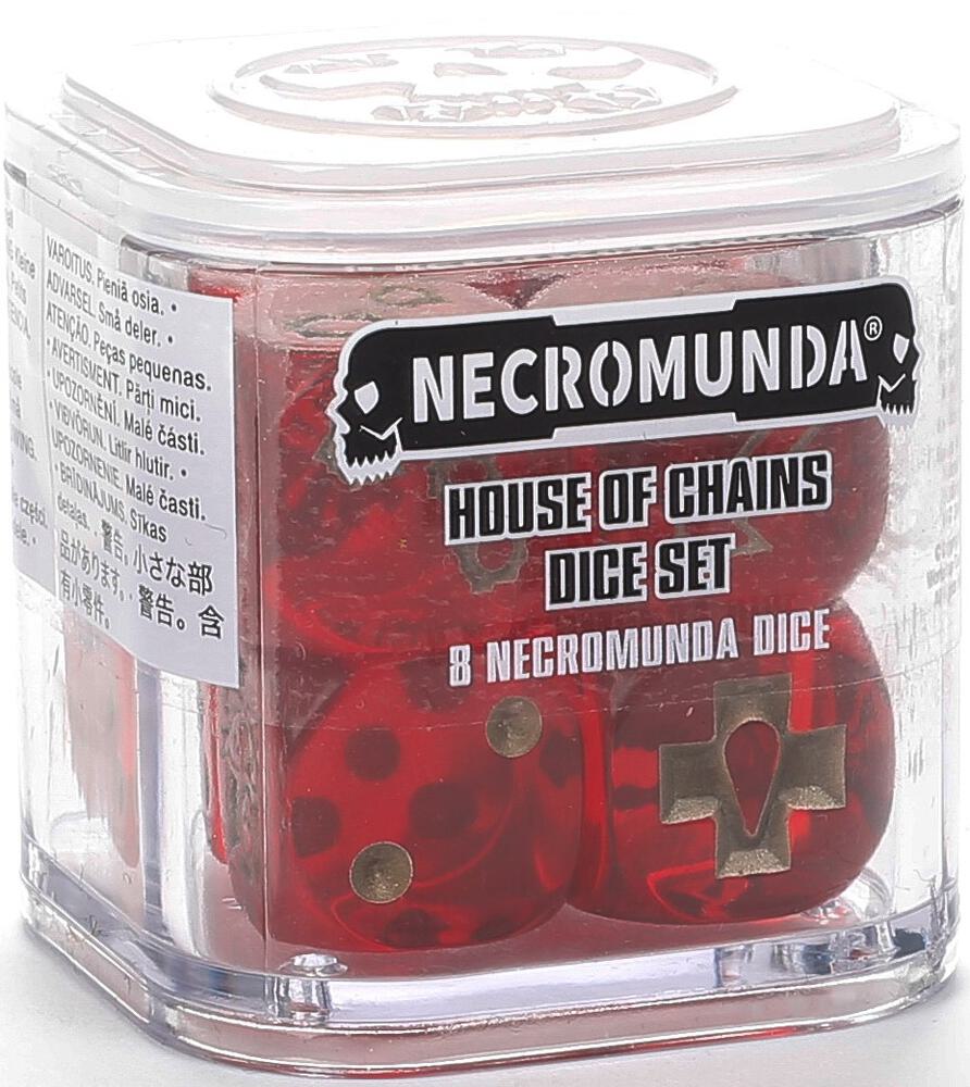 Necromunda: House of Chains Dice Set (8-Pack)
