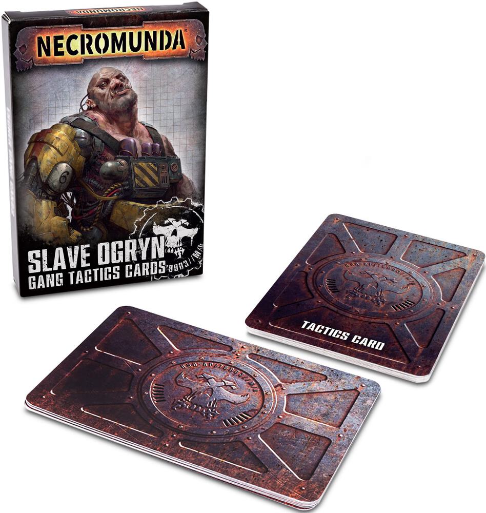 Necromunda: Slave Ogryn Gang Tactics Cards