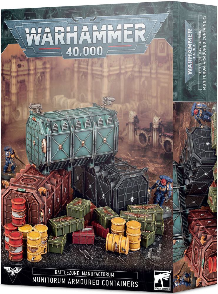 Warhammer 40K: Battlezone: Manufactorum - Munitorum Armoured Containers