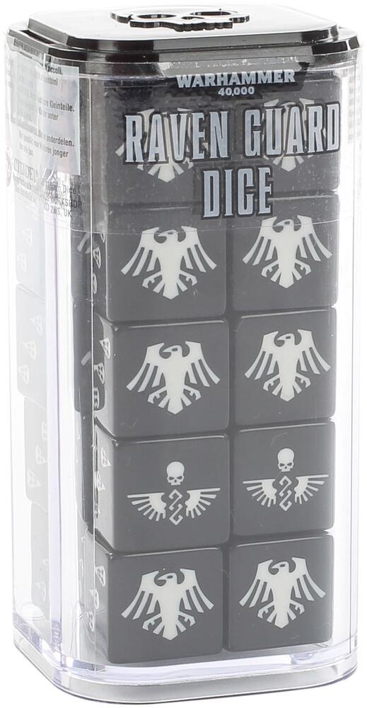 Warhammer: 40K - Space Marines: Raven Guard Dice (20 - Pack)