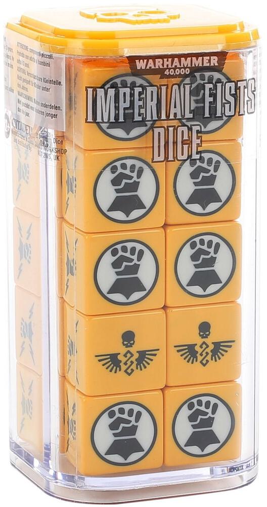 Warhammer: 40K - Space Marines: Imperial Fists Dice (20 - Pack)