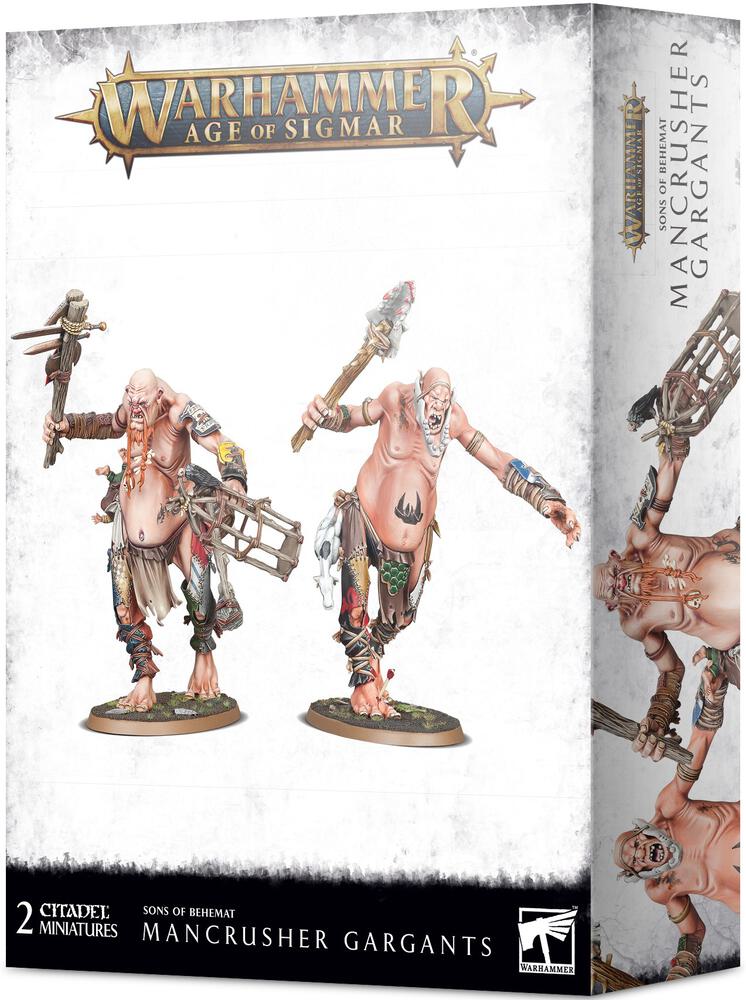 Warhammer: Age of Sigmar - Sons of Behemat: Mancrusher Gargants