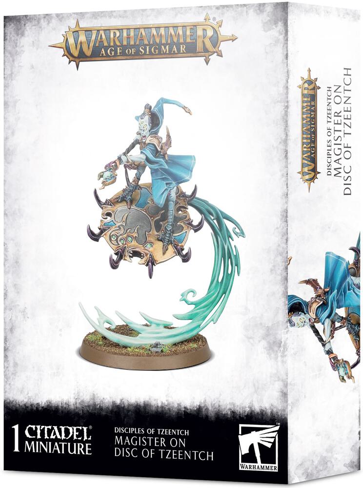 Warhammer: Age of Sigmar - Disciples of Tzeentch: Magister on Disc of Tzeentch
