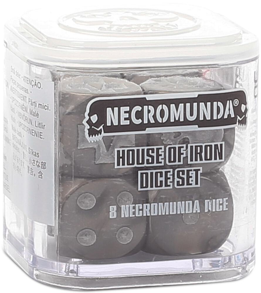 Necromunda: House of Iron Dice Set (8-Pack)