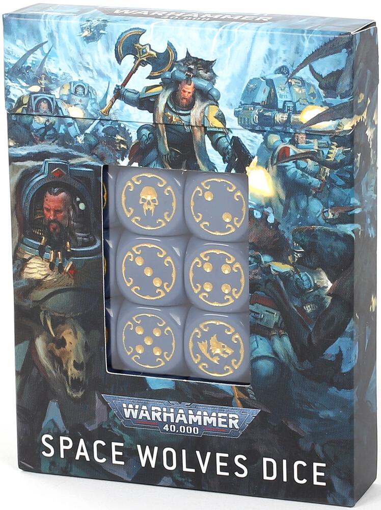 Warhammer: 40K - Space Wolves Dice Set (20-pack)