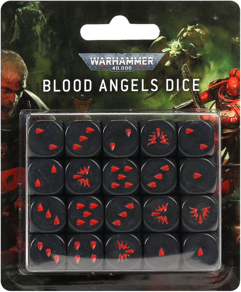 Warhammer: 40K - Blood Angels Dice (20-Pack) (41-45)