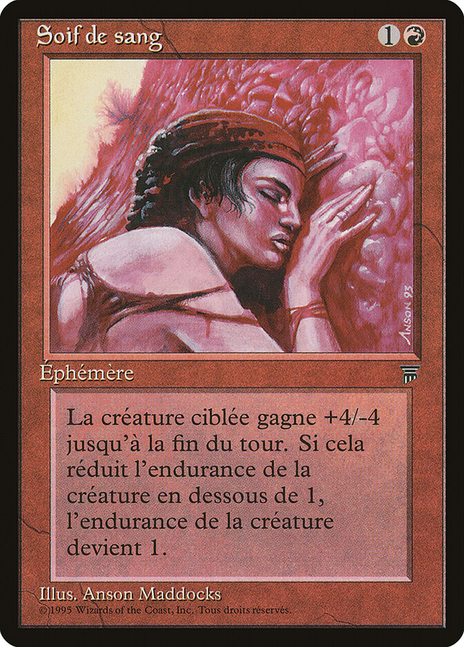 Blood Lust (French) - "Soif de sang"