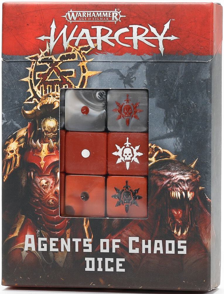 Warhammer: Age of Sigmar - Warcry: Agents of Chaos Dice (16-Pack)