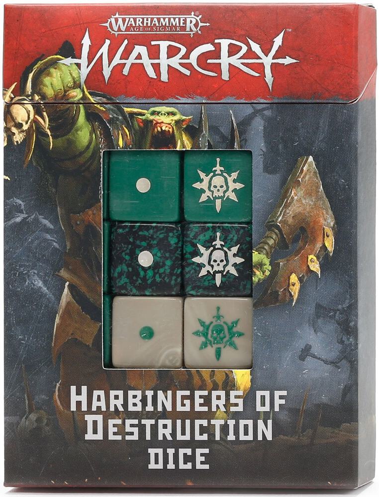 Warhammer: Age of Sigmar - Warcry: Harbingers of Destruction Dice (16-Pack)