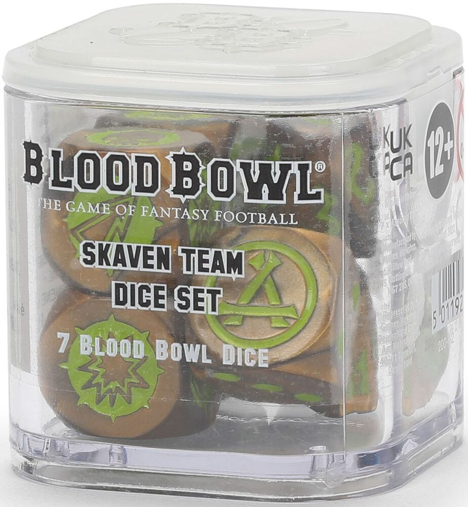 Blood Bowl: Skaven Team Dice Set (7-Pack) (200-12)