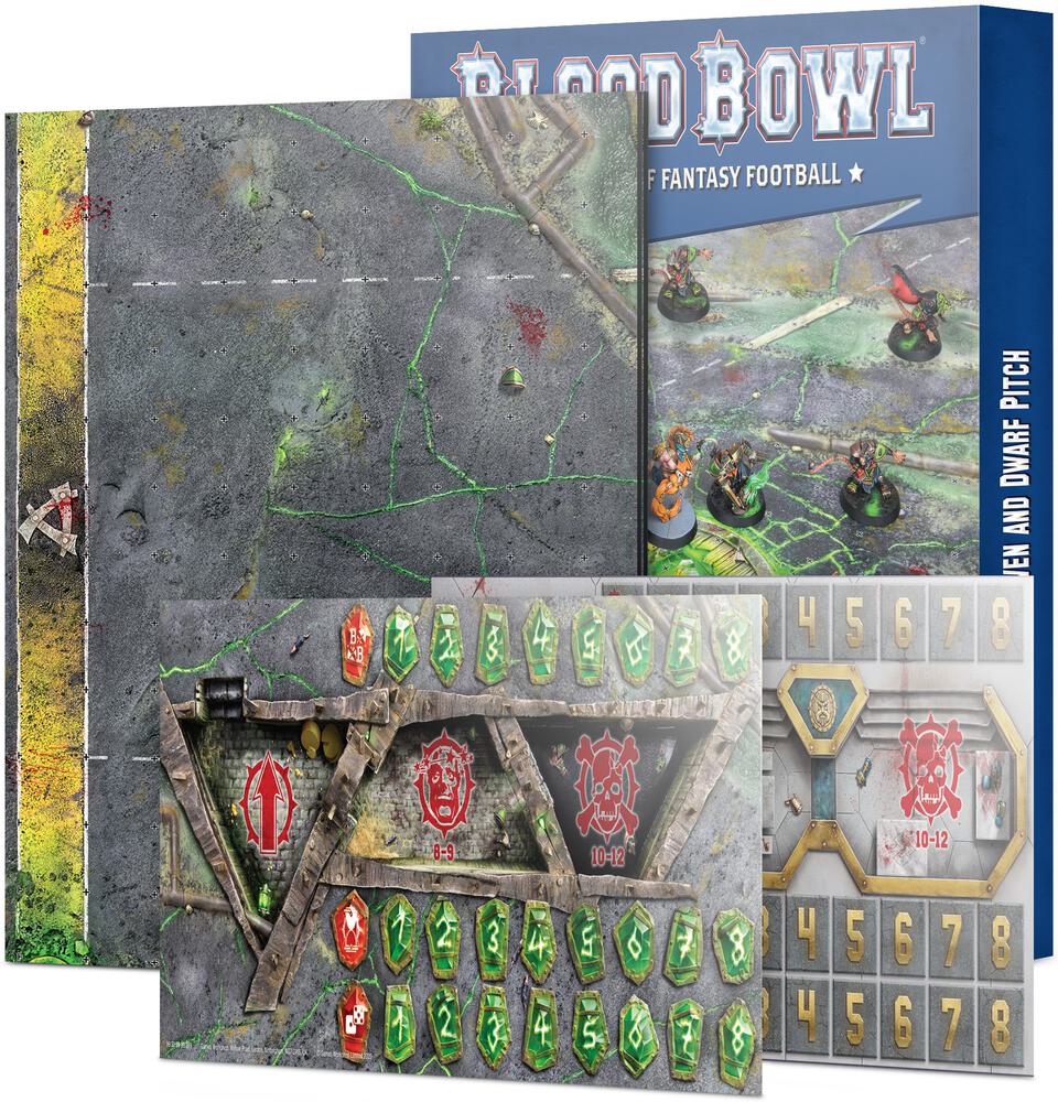 Blood Bowl: Skaven & Dwarf Pitch