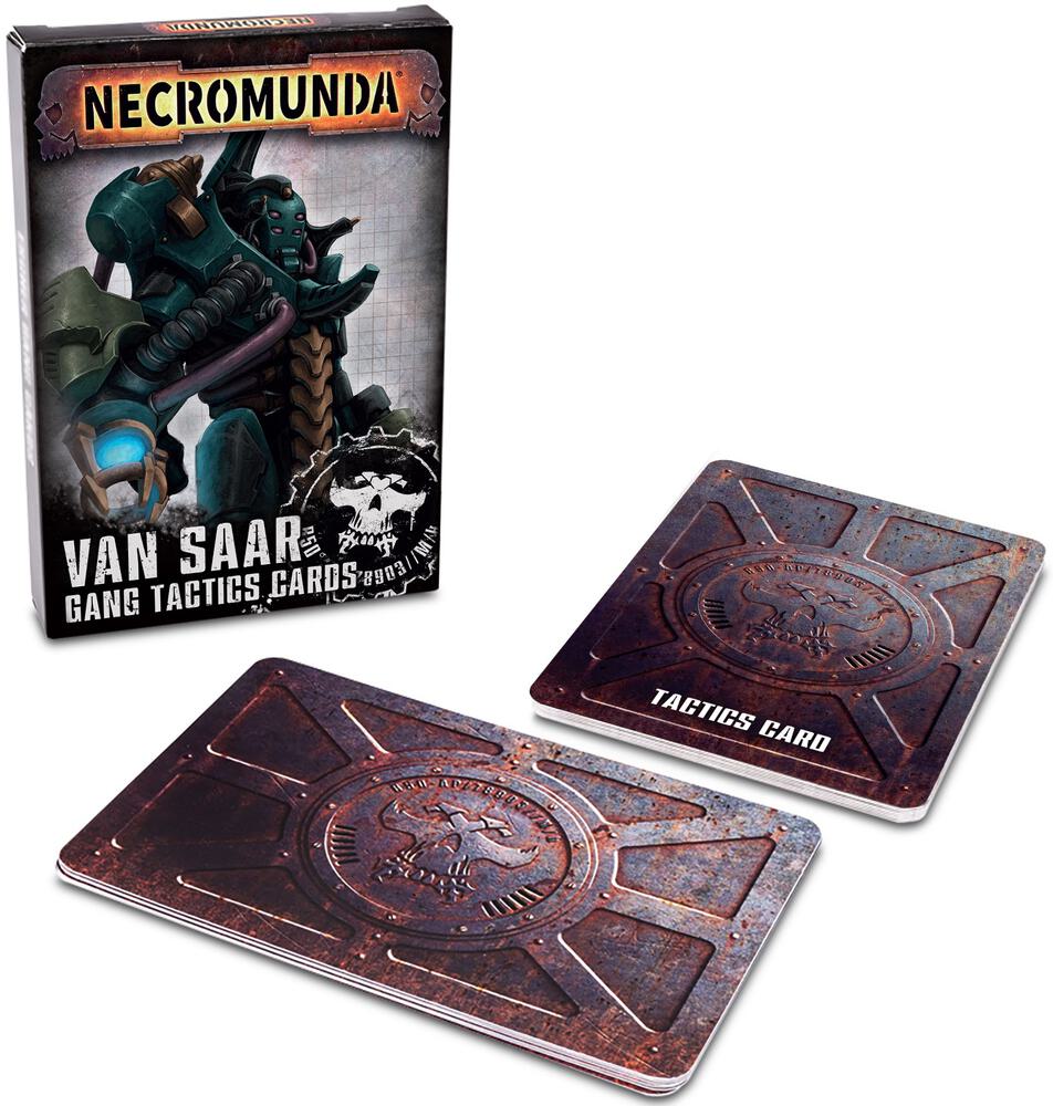 Necromunda: Van Saar Gang Tactics Cards