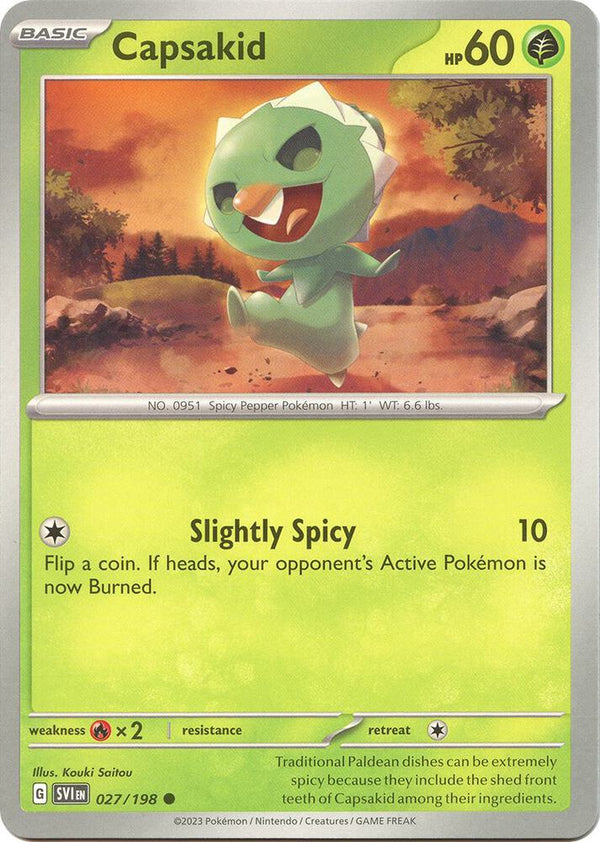 Capsakid - 027/198 - Pokémon