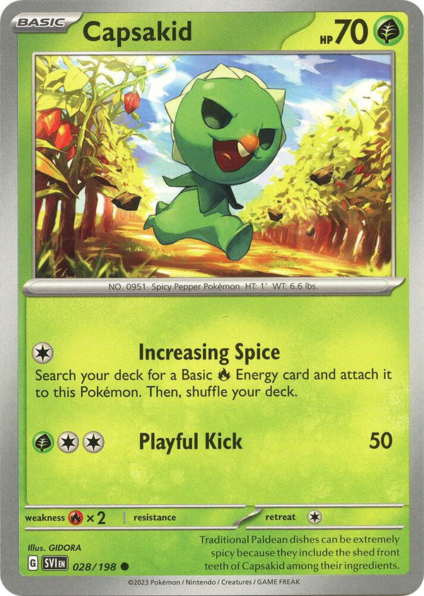 Capsakid - 028/198 - Pokémon