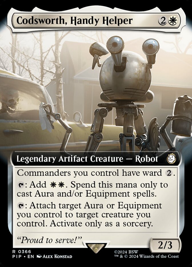Codsworth, Handy Helper (Extended Art)