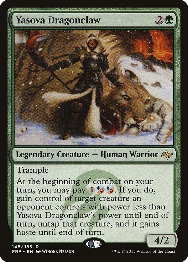 Yasova Dragonclaw - Magic: The Gathering