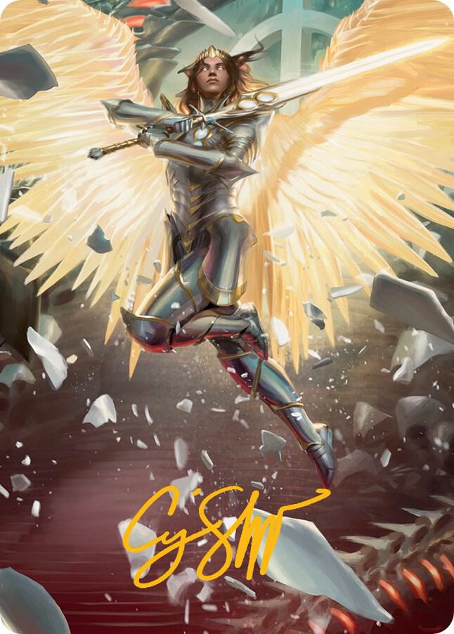 Archangel Elspeth Art Card (Gold-Stamped Signature)