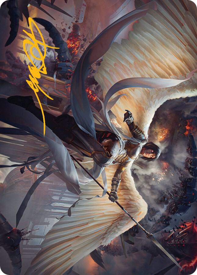 Serra Faithkeeper Art Card (Gold-Stamped Signature)