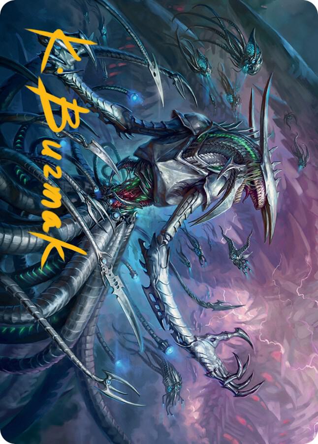 Jin-Gitaxias Art Card (Gold-Stamped Signature)