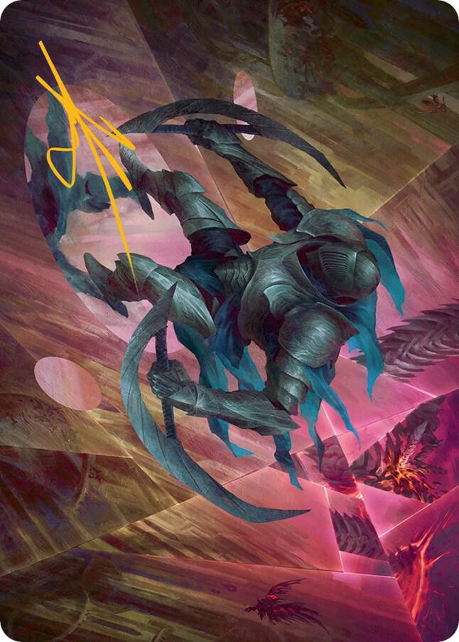 Xerex Strobe-Knight Art Card(Gold-Stamped Signature)