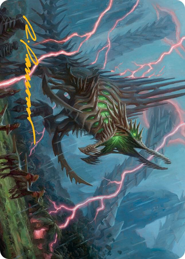 Etali, Primal Sickness Art Card (Gold-Stamped Signature)