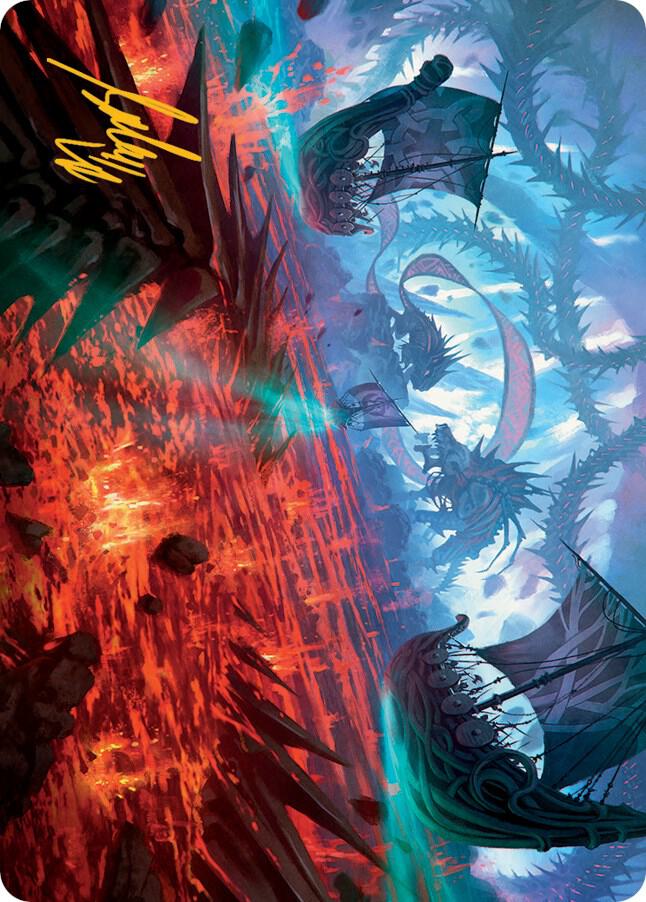 Invasion of Kaldheim Art Card (Gold-Stamped Signature)