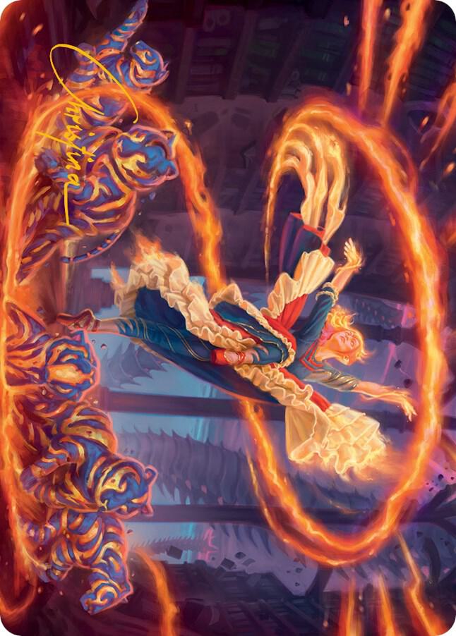 Joyful Stormsculptor Art Card (Gold-Stamped Signature)